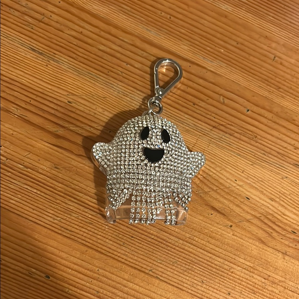 Bath and Body Works Bling Ghost Hand Sanitizer Holder